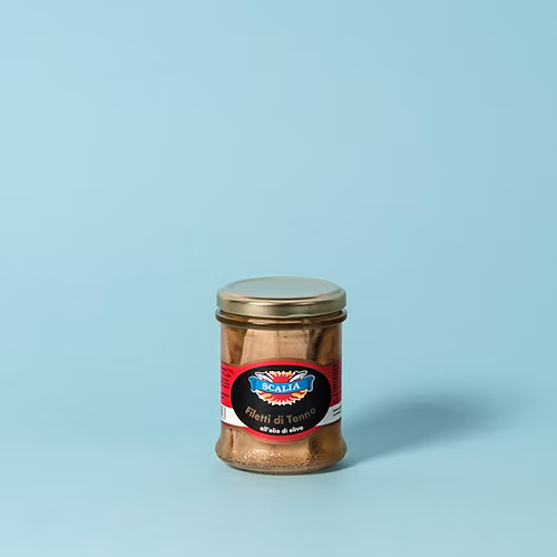 Tranci di Tonno all'olio di oliva 200 gr
