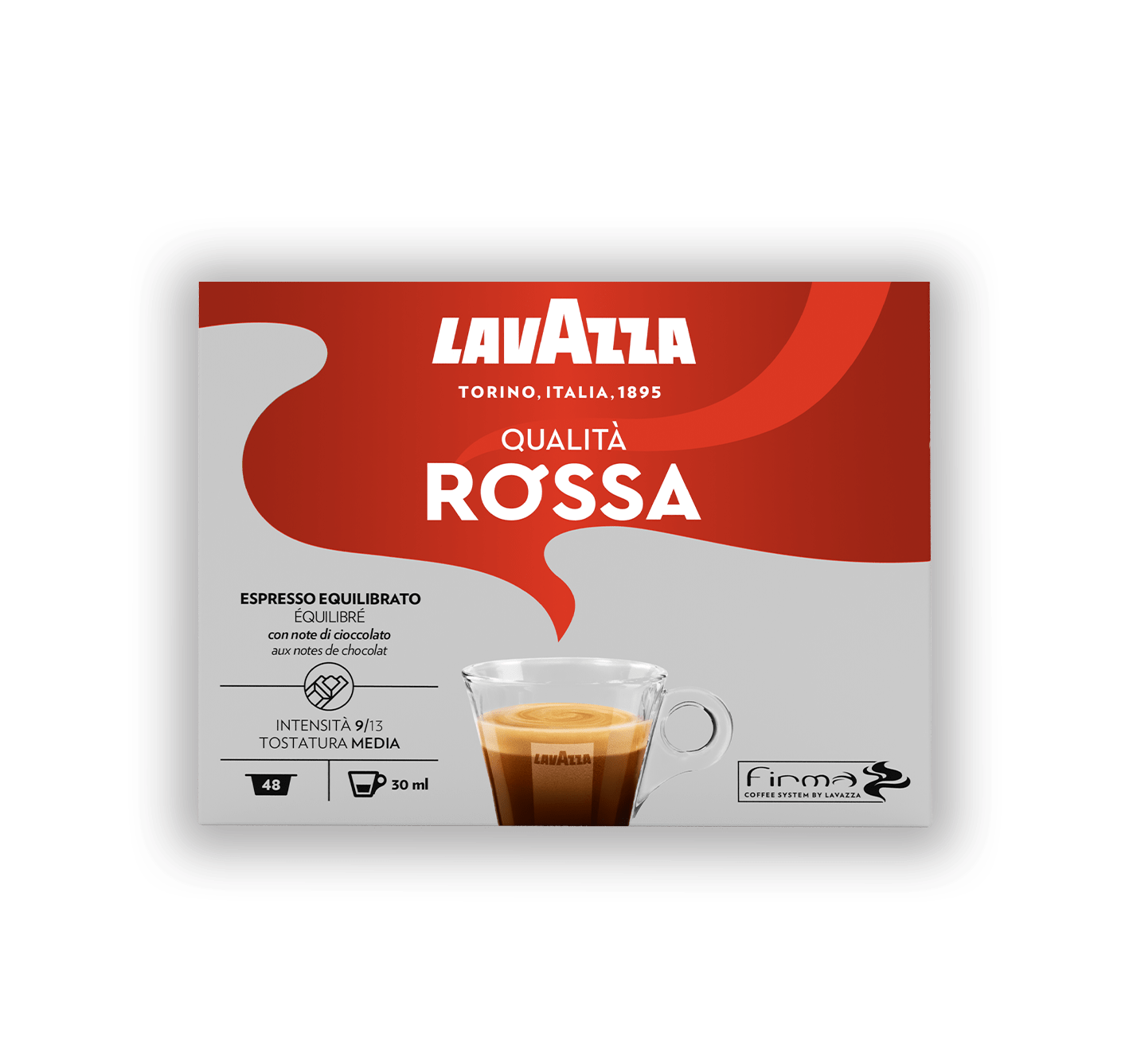 Lavazza Firma | Espresso Intensity 9/13 Qualità Rossa
