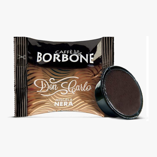 Borbone Capsule Compatibili A Modo Mio Don Carlo Miscela NERA x 100