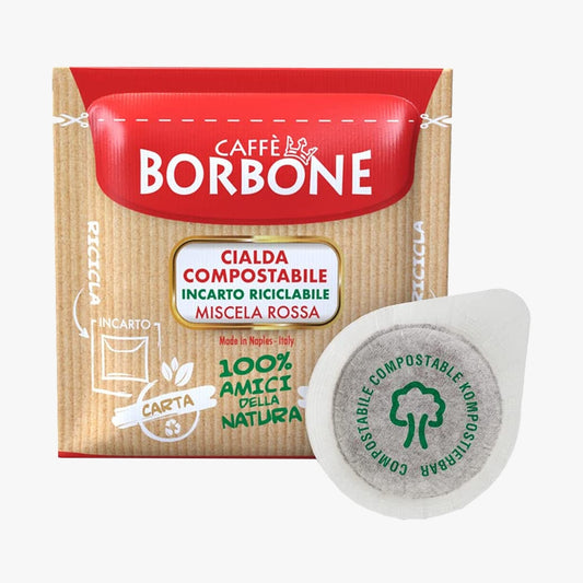 Borbone Cialde ESE 44 mm Miscela ROSSA x 100