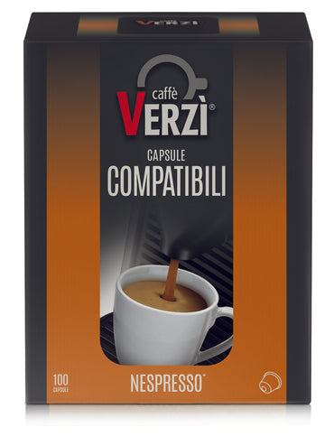 Verzi Capsule Compatibili Nespresso - Aroma Dolce x 100