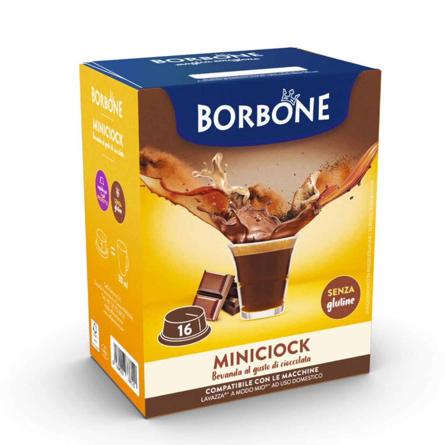 BORBONE A MODO MIO MINICIOCK 96 UDS.
