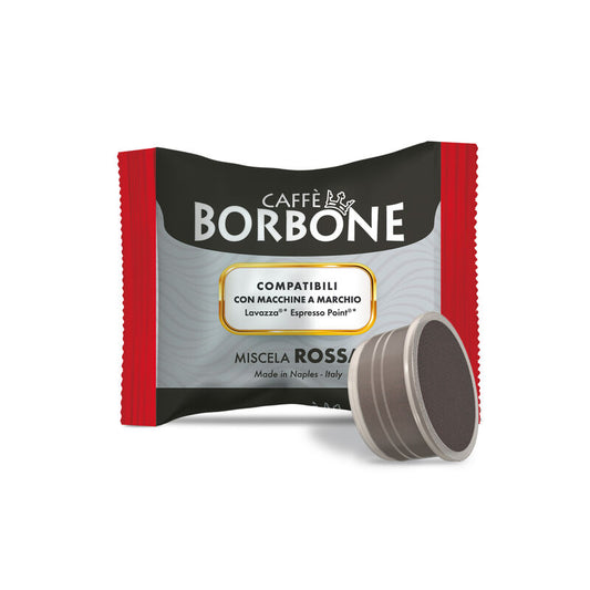 Borbone Compatibili Espresso Point Miscela ROSSA X 100