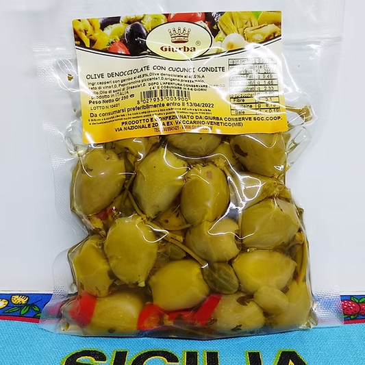 Giurba Olive con Cucunci gr 250