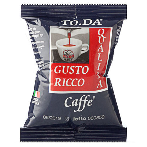Toda Capsule Gusto Ricco Compatibile Lavazza Espresso Point Conf 100 Pz