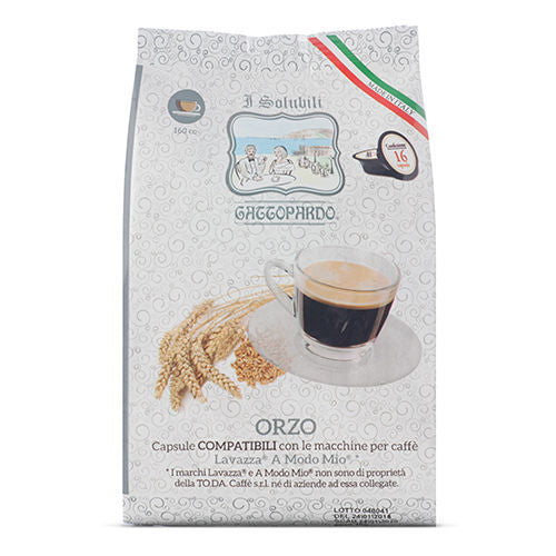 128 ORZO Gattopardo To.Da Capsules Compatible with Lavazza A Modo Mio