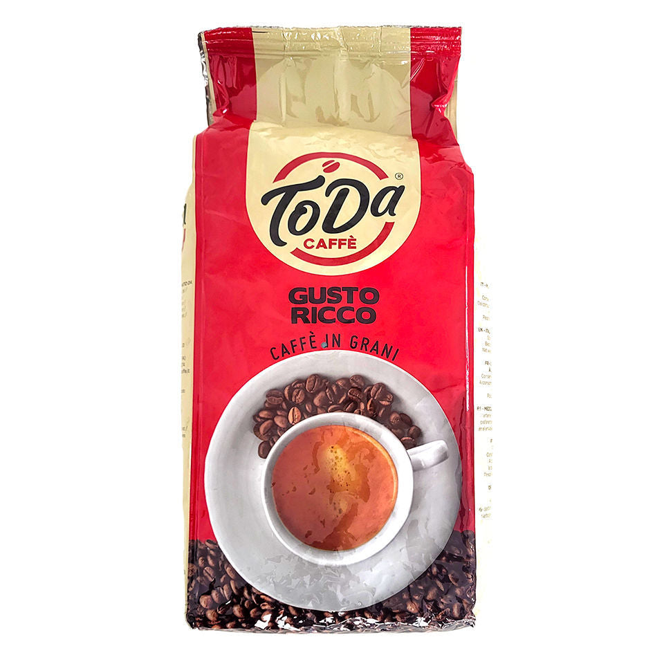 Toda GUSTO RICCO Whole Bean Coffee Gattopardo 1 kg