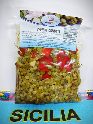 Giurba Capperi conditi gr 250