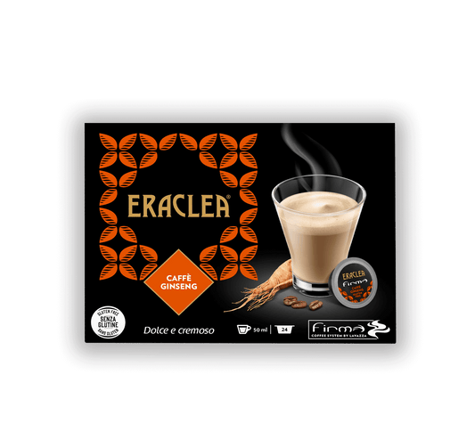 Lavazza Firma | Hot Beverages Eraclea Ginseng Coffee Gluten-Free x 24
