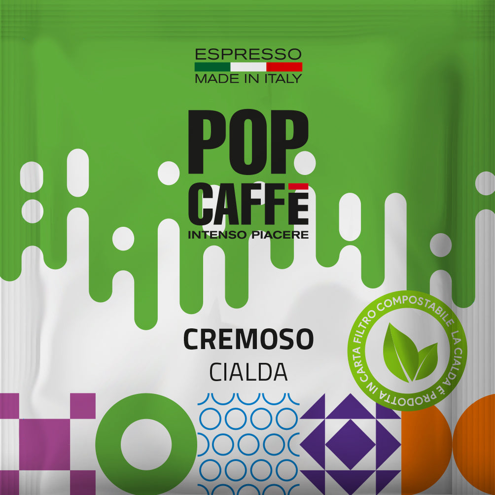 Pop caffè Monodosis ESE 44 mm Mezcla Cremoso x 150