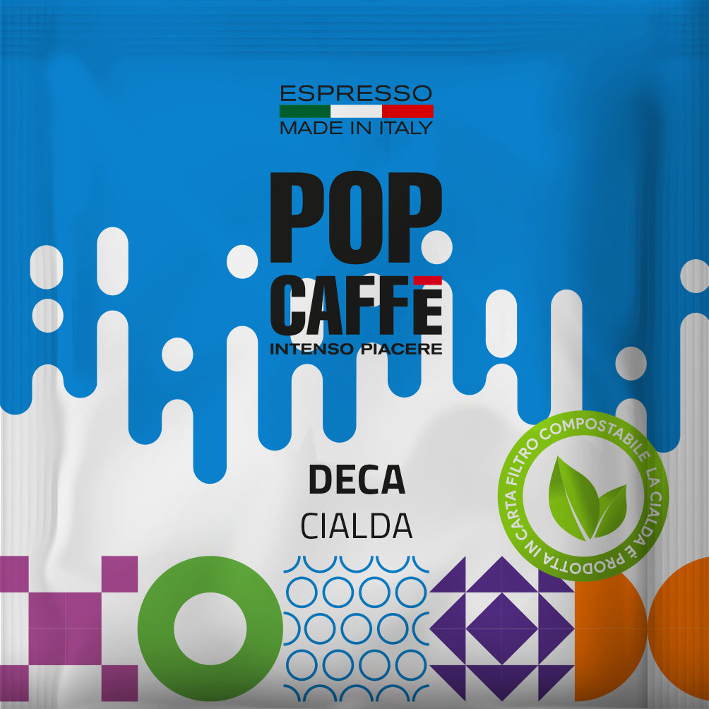 Pop Caffè Cialde ESE 44 mm Miscela Decaffeinato x 150