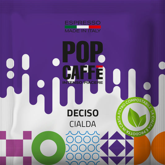 Pop Caffè Cialde ESE 44 mm Miscela Deciso x 150