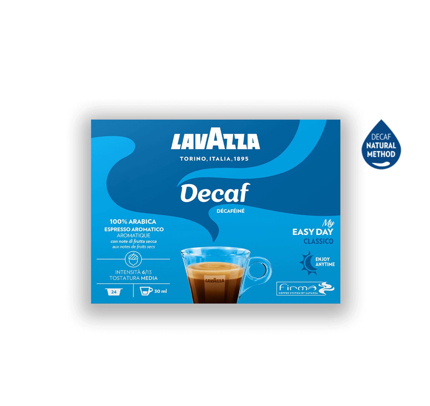 Lavazza Firma | Espresso Intensity 6/13 DECAF x 24