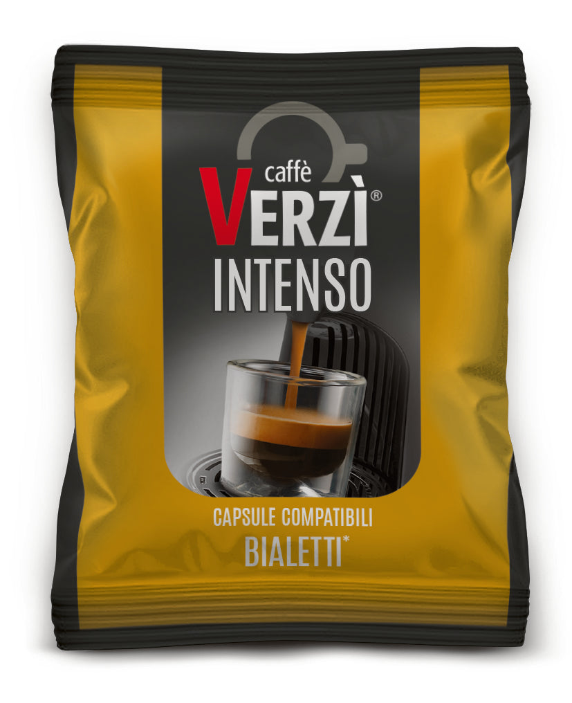Verzi Bialetti Compatible Capsules - Intense Aroma x 100