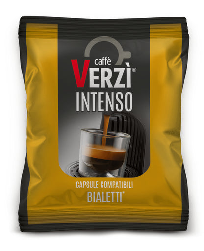 Verzi Bialetti Compatible Capsules - Intense Aroma x 100