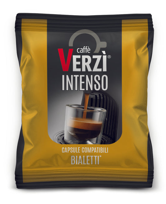 Verzi Bialetti Compatible Capsules - Intense Aroma x 100
