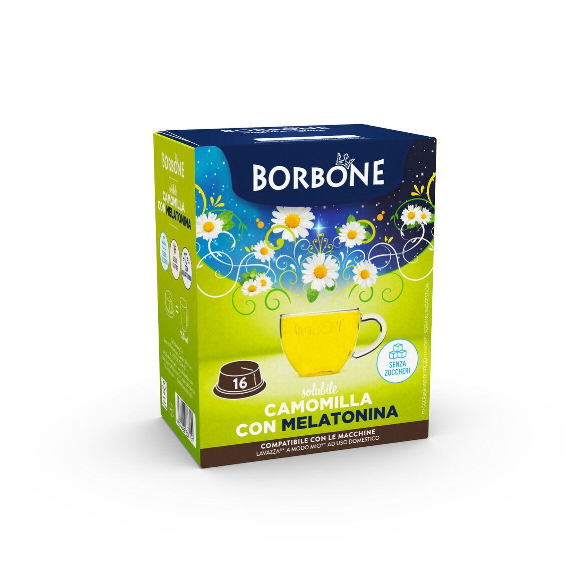 BORBONE MY WAY CAMOMILE WITH MELATONIN 96 PCS