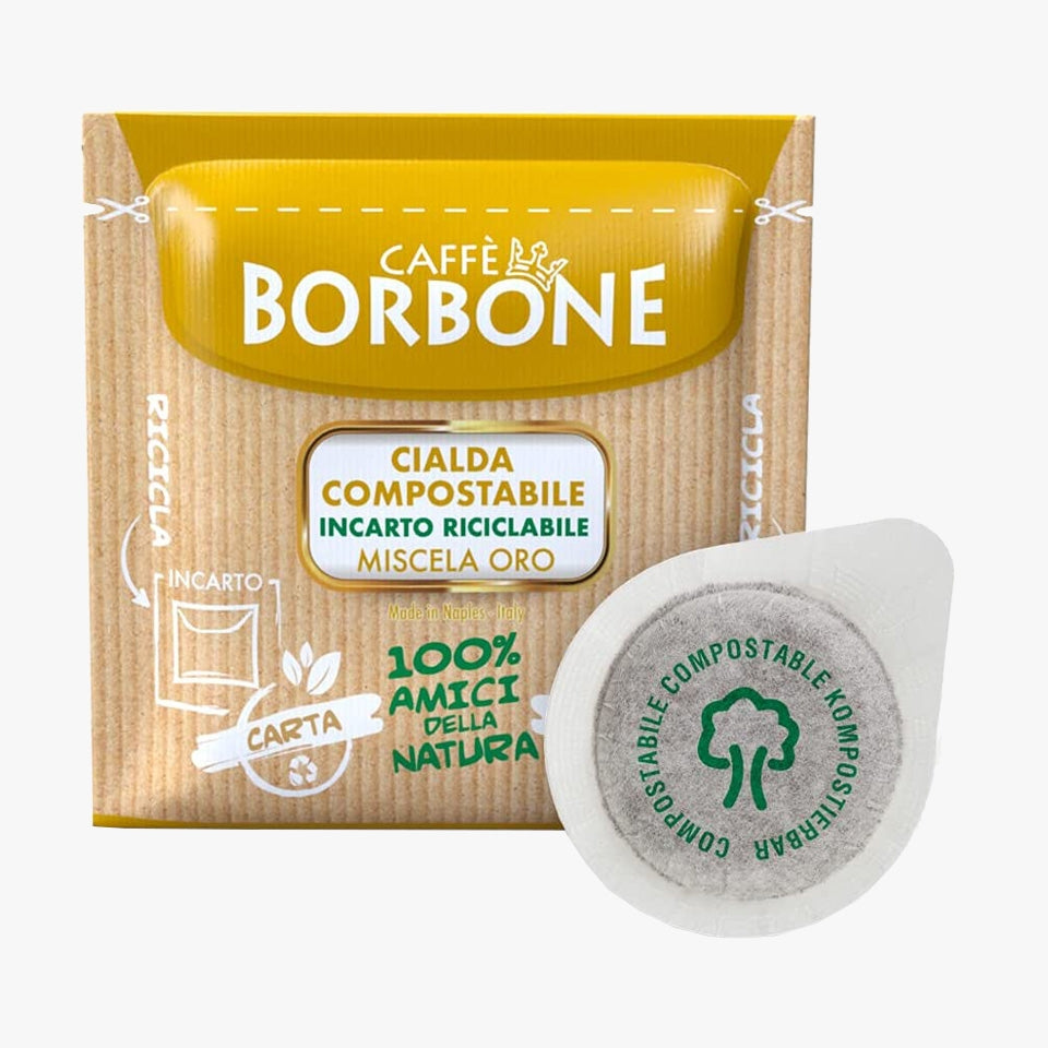 Borbone Cápsulas ESE 44 mm Mezcla Oro x 100