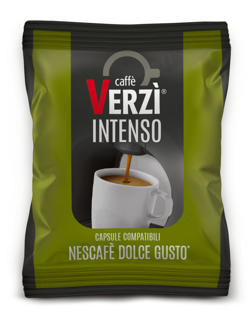 Cápsulas Verzi Compatibles Nescafé Dolce Gusto - Aroma Intenso x 50