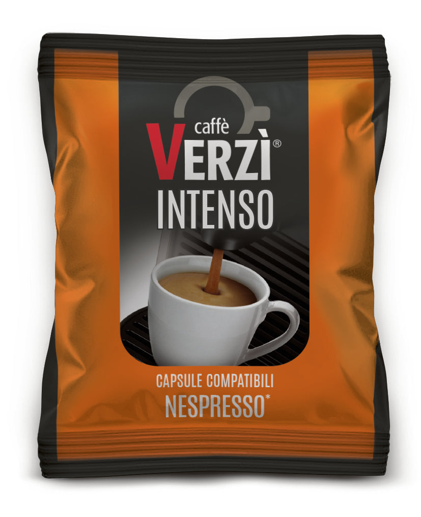Cápsulas Verzi Compatibles Nespresso - Aroma Intenso x 100
