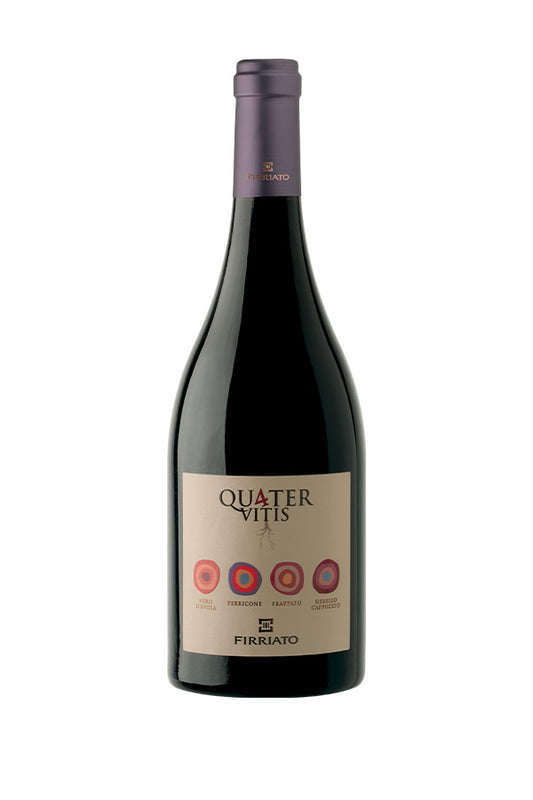 QUATER VITIS ROSSO Sicilia D.O.C. Nero d’Avola, Perricone, Frappato e Nerello Cappuccio