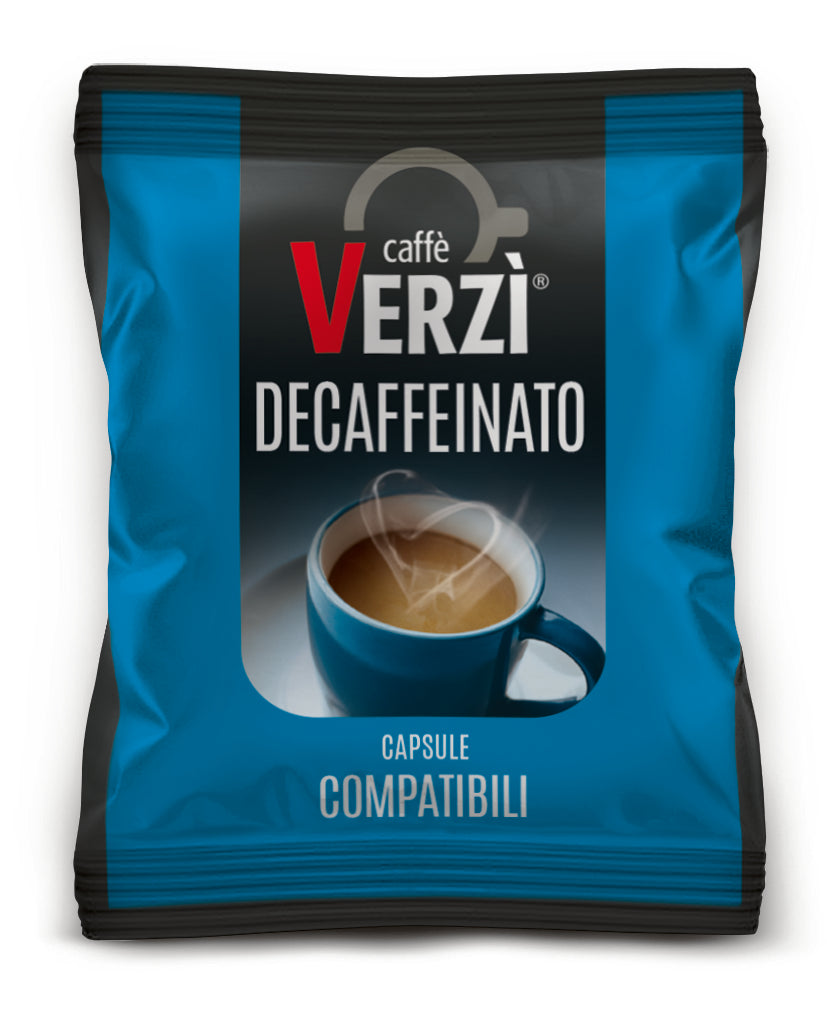 Verzi Caffitaly Compatible Decaffeinated Coffee Pods x 80