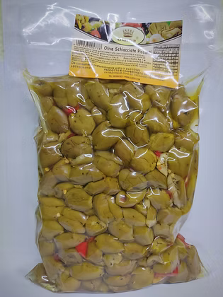 Giurba Olive schiacciate piccanti Kg 1