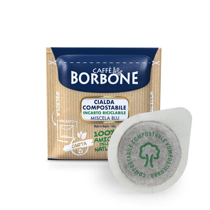 Borbone Cialde ESE 44 mm Miscela BLU X 150