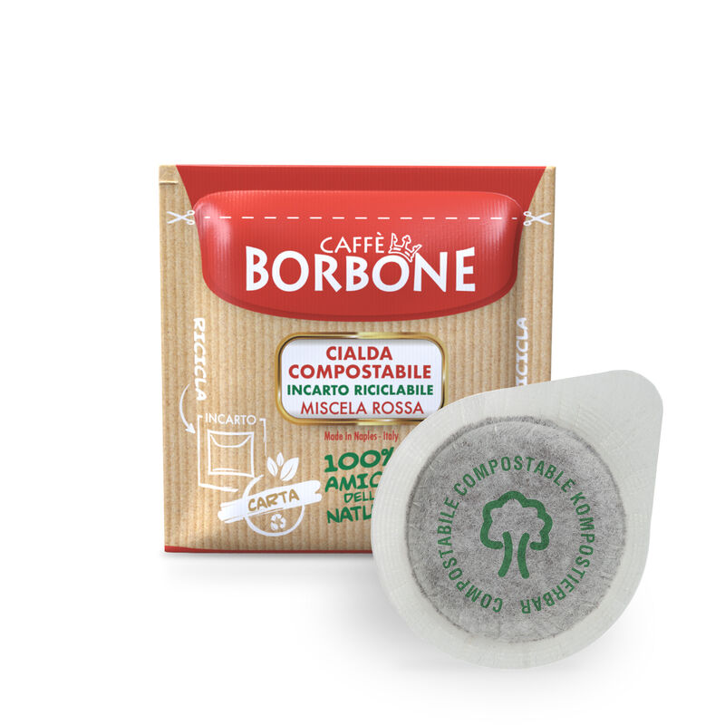 Borbone Cápsulas ESE 44 mm Mezcla ROJA X 150