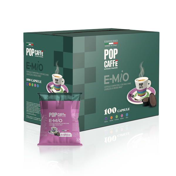 Pop Caffè E-Mio Arabica Blend x 100