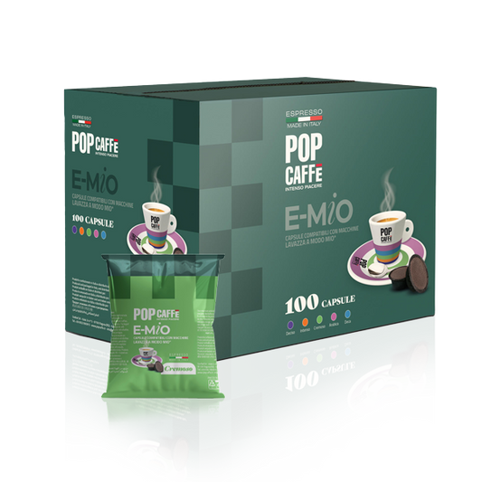 Pop Caffè E-Mio Miscela Cremoso x 100