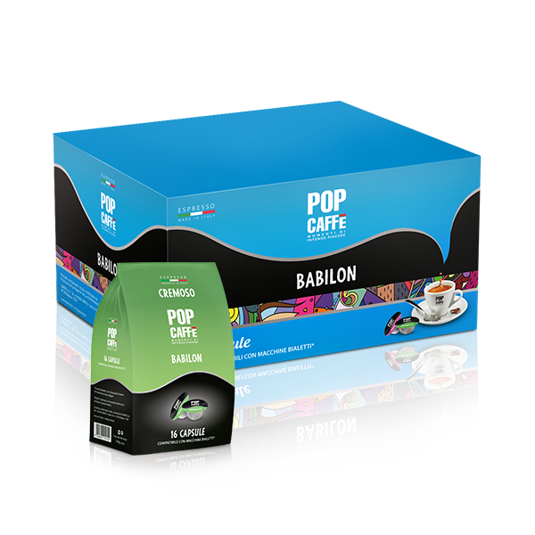 Pop Caffè Babilon Cremoso Blend Capsules x 96