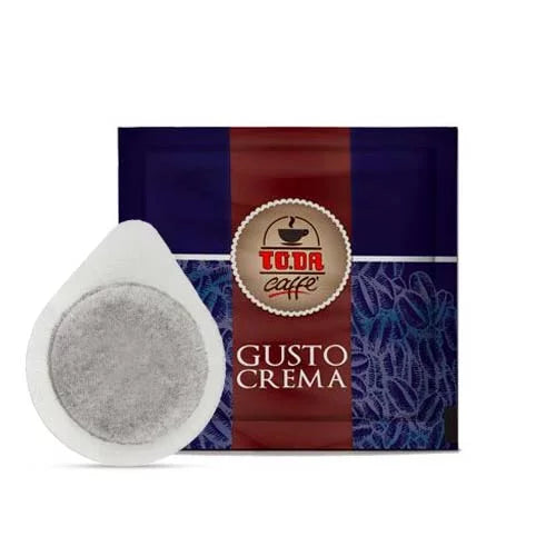 Toda Pods CREAM FLAVOUR Gattopardo Coffee ESE 44mm Compatible x 100 Pcs
